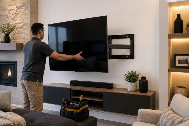 Television Mounting Service in Conroe, TX