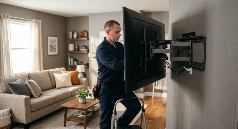 Television Mounting Service in Olathe, KS