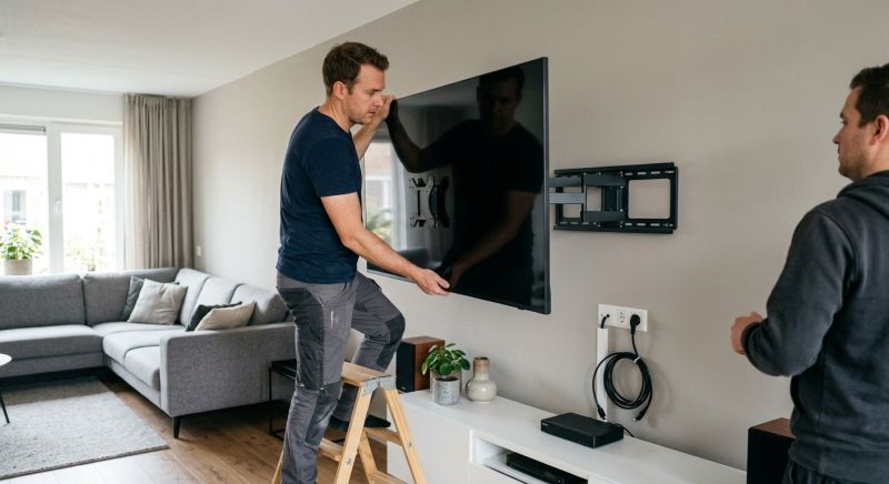 Tv Hanging Service in Olathe, KS